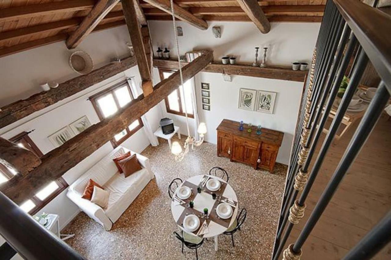 Loft Overlooking The Grand Canal Venedig Exteriör bild