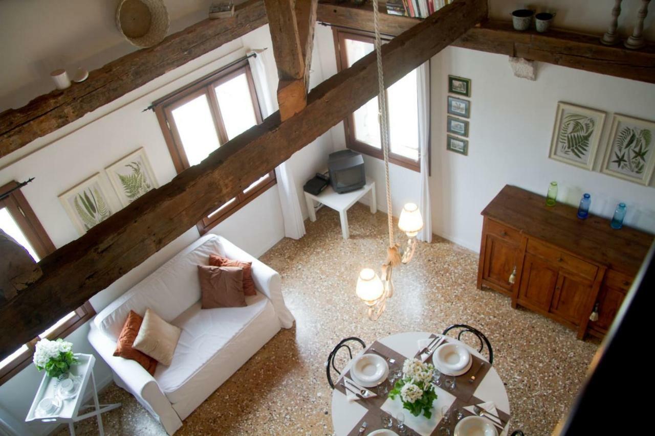 Loft Overlooking The Grand Canal Venedig Exteriör bild
